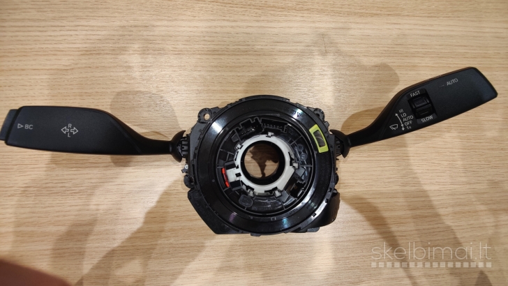 BMW F22, F23, F30, F32, F33, F34 GT, F36 vairo kolonėlės perjungimo blokas