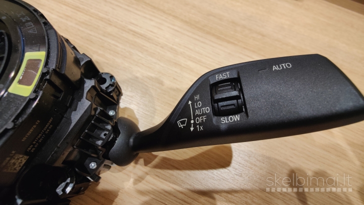BMW F22, F23, F30, F32, F33, F34 GT, F36 vairo kolonėlės perjungimo blokas