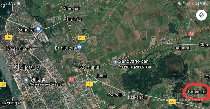 Sklypas su namo projektu ir statybos leidimu