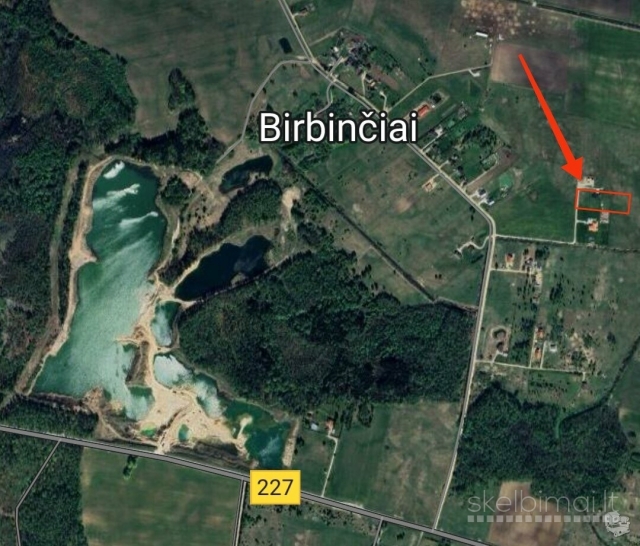 Sklypas su namo projektu ir statybos leidimu