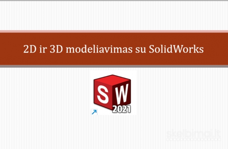 Modeliavimas su SolidWorks