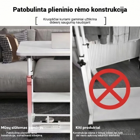 Reguliuojamo aukščio stalas 