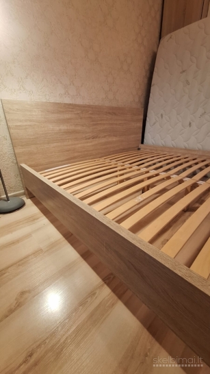 Tvirta dvigulė lova