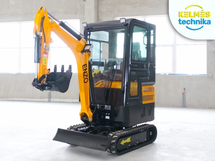 Mini Ekskavatorius ENZO HT-20 (Su kabina)