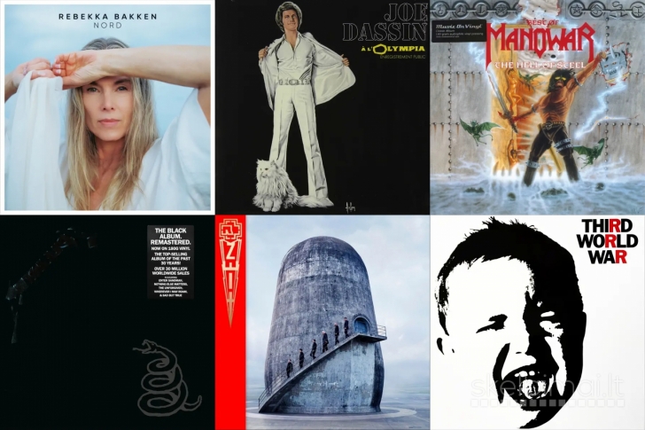 Naujos nepraplėštos plokštelės