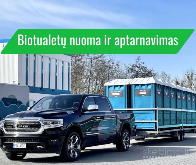 BIOTUALETŲ NUOMA IR APTARNAVIMAS