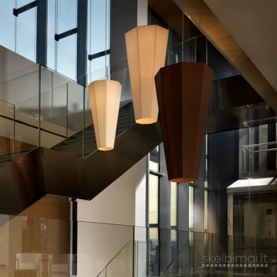 Itališki "Modoluce sharp" mini, media, maxi šviestuvai  (suskleisti skėčiai)