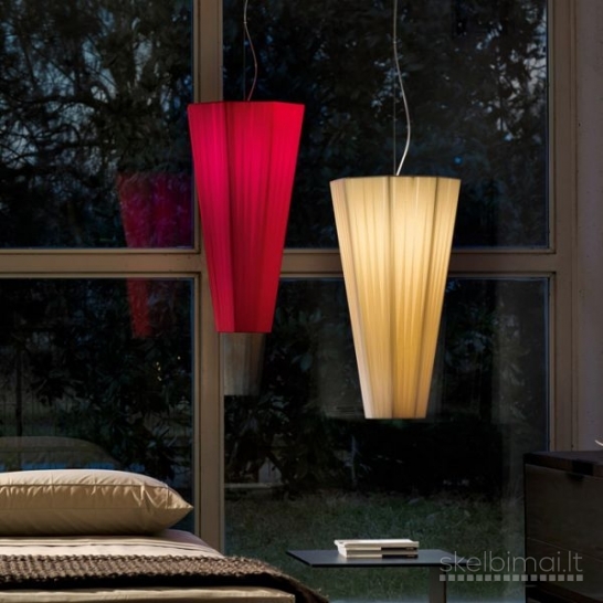 Itališki "Modoluce sharp" mini, media, maxi šviestuvai  (suskleisti skėčiai)