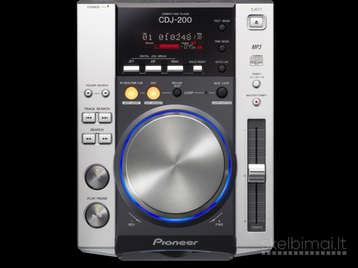 Nenauji, taciau puikus CDJ 200 PIONEER grotuvai 2 vnt