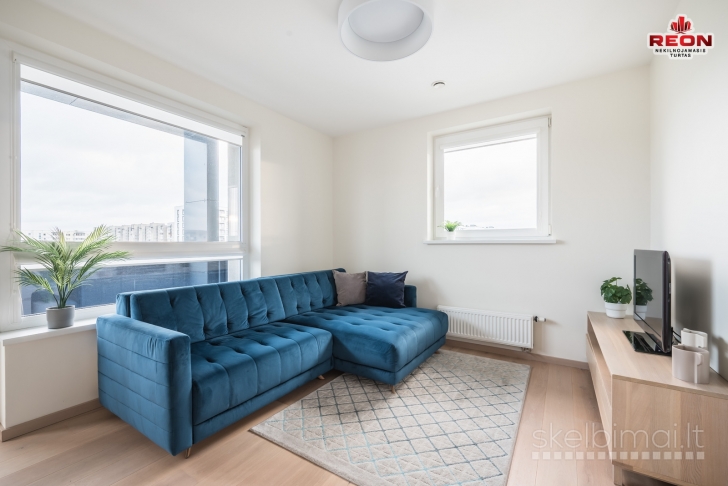 PARDUODAMAS KOKYBIŠKAI ĮRENGTAS, PATOGIAI SUPLANUOTAS 2 KAMBARIŲ BUTAS 