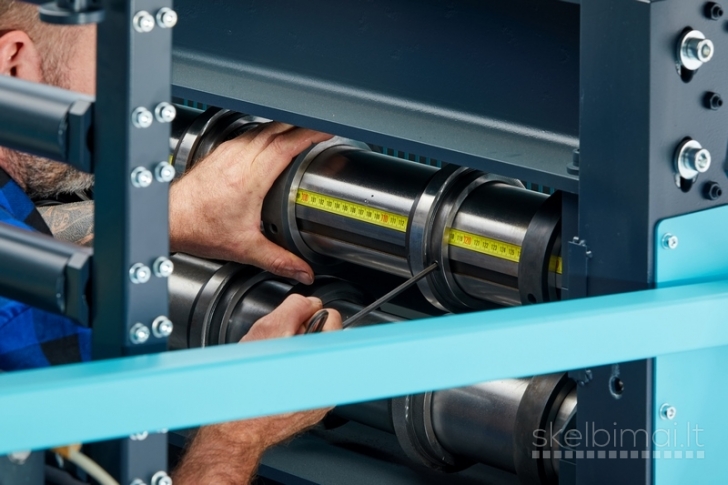 Elektrinės skersinės - išilginės karpymo staklės Npw 1250