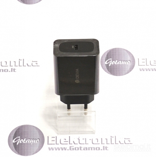 823 Type-C tinklo kroviklis 45W GaN DEVIA WWW.GOTAMO.LT