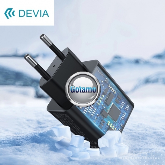 823 Type-C tinklo kroviklis 45W GaN DEVIA WWW.GOTAMO.LT