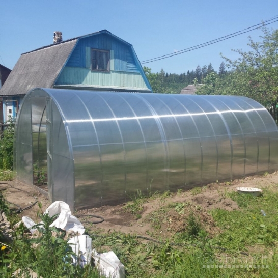 Arkinis šiltnamis "AGRO EKO" - 6 metrai 