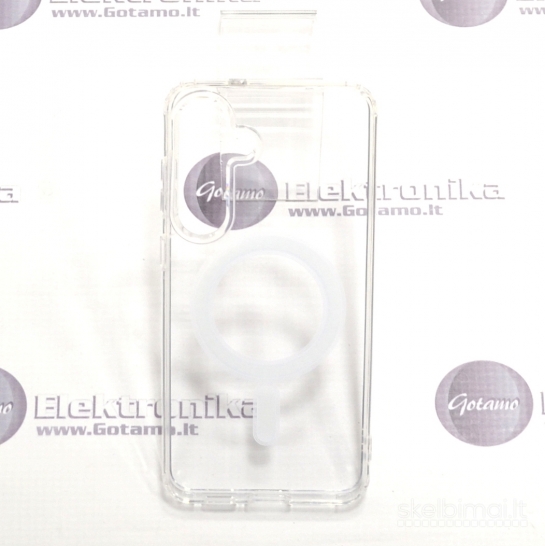 824 MagSafe Jelly dėklas nugarėlė Samsung Galaxy S25 FE WWW.GOTAMO.LT
