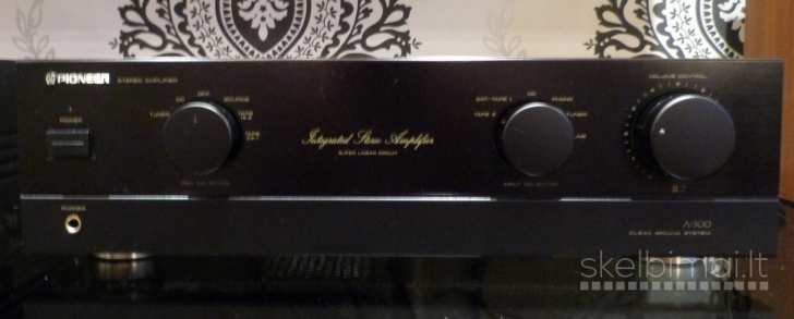 PIONEER A-300 stereo amplifier. 1991m. Made in Japan. Kaip Naujas.