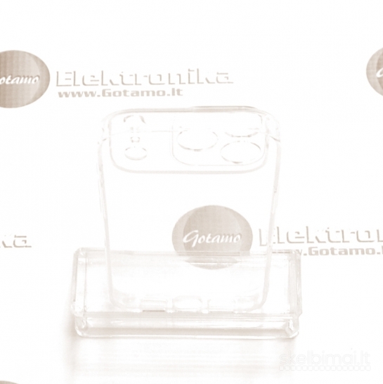 827 C-Clear Plus skaidri nugarėlė Apple iPhone 17 Pro telefonui WWW.GOTAMO.LT