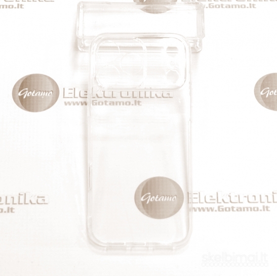 828 C-Clear Plus skaidri nugarėlė Apple iPhone 17 Pro Max telefonui