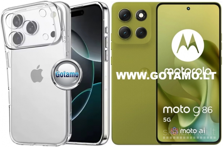 829 C-Clear Plus skaidri nugarėlė Motorola Moto G86 / G86 Power telefonams