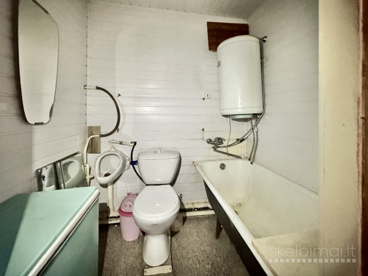 PARDUODAMAS MŪRINIS 54,10 KV. M. SODO NAMAS 6,40 ARŲ SKLYPE KAUBARISKIO KAIME