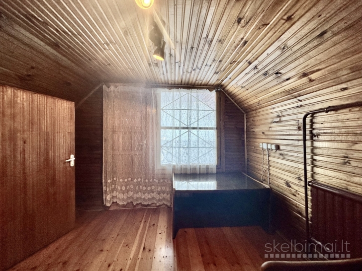 PARDUODAMAS MŪRINIS 54,10 KV. M. SODO NAMAS 6,40 ARŲ SKLYPE KAUBARISKIO KAIME