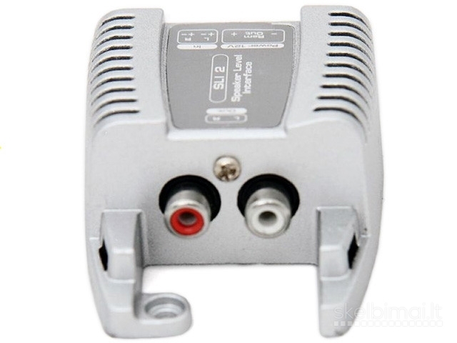 Adapteris Audison Connection SLI2 signalo perėjimo iš aukšto į žemą lygį 