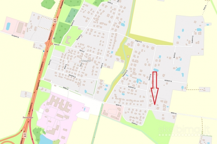 10,29 ir 9,8 a namų valdos sklypai Šilagalyje