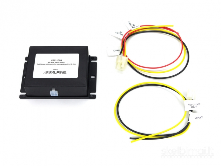 Alpine KPX-100B Įtampos stabilizatorius Start / Stop sistemai automobiliui