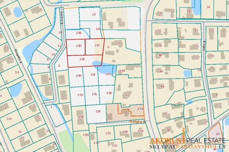 sklypaipardavimui.lt - trys sklypai Galgiuose