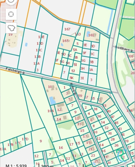PARDUODAMAS 12 A. ŽEMĖS SKLYPAS MAŽEIKIŲ R., REIVYČIŲ K., FALSBERGO G. 5.