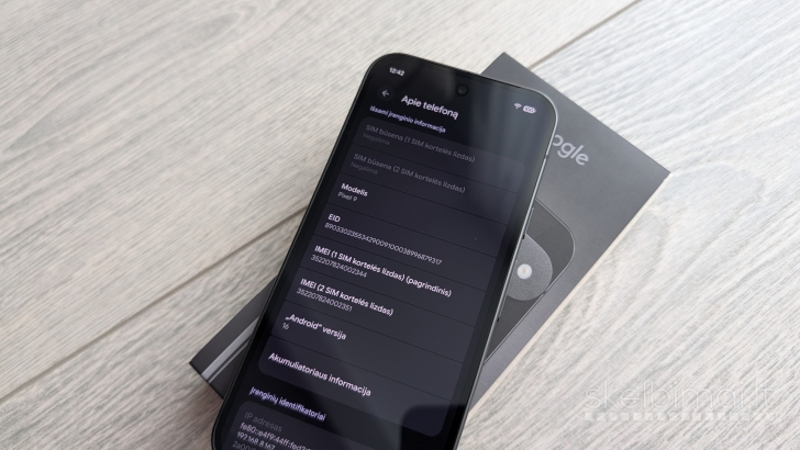 Google Pixel 9 5G 12gb/128gb Obsidian + Xiaomi Wireless Stand