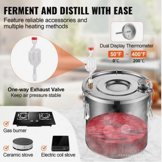 Naujas distiliatorius 20l