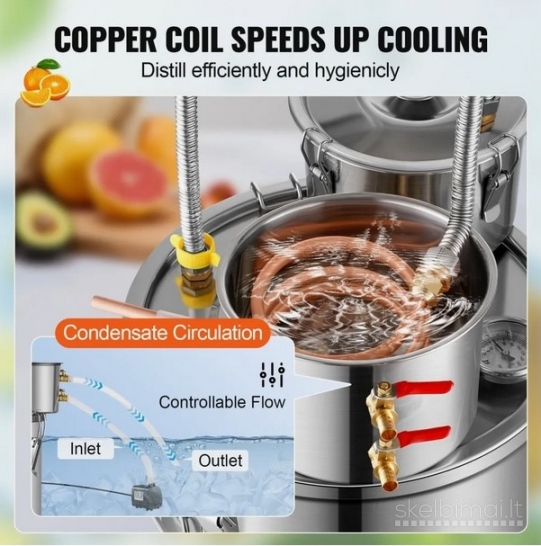 Naujas distiliatorius 20l