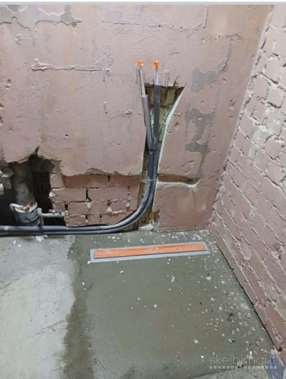 Santechniko ,elektros darbai