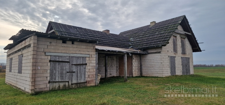 ERDVUS NAMAS SU DIDELIU SKLYPU RAMIOJE VIETOJE – ROKIŠKIO R., GABRIŠKIO K.