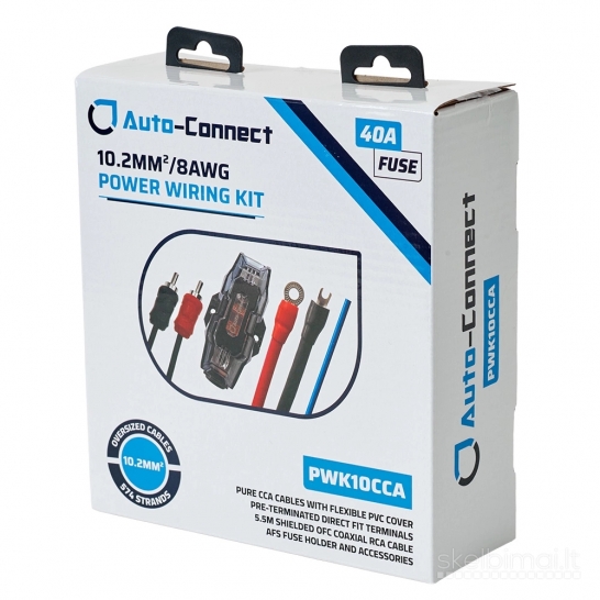 Auto-Connect Pure CCA 10,2 mm² kabelių montavimo rinkinys