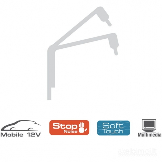 Connection FT2 nuo 1m iki 5.5m signalinis linijinis RCA laidas