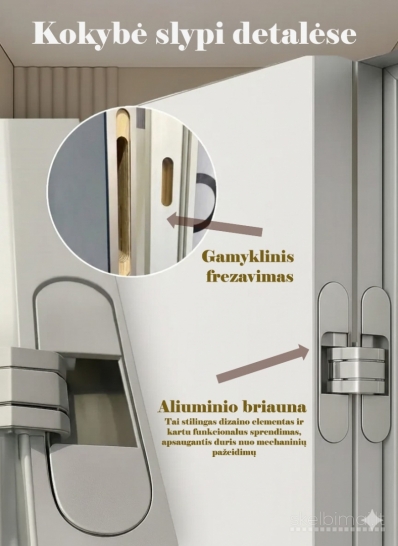 Nematomos durys | Paslėpta stakta | Montavimas | Garantija