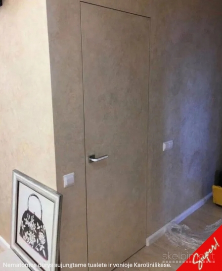 Nematomos durys | Paslėpta stakta | Montavimas | Garantija