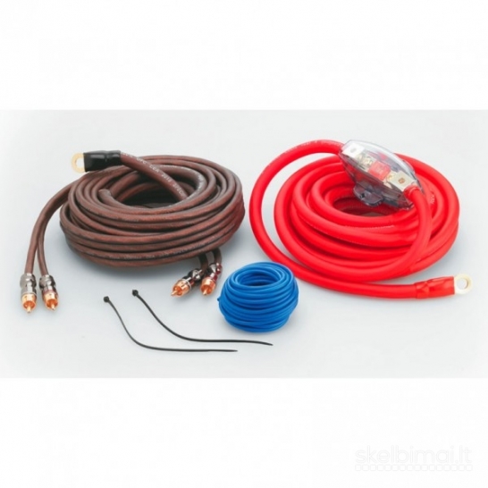 FOCAL POWER SYMMETRIC EK21 automobilio stiprintuvo laidų rinkinys