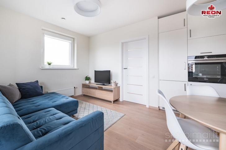 PARDUODAMAS KOKYBIŠKAI ĮRENGTAS, PATOGIAI SUPLANUOTAS 2 KAMBARIŲ BUTAS 