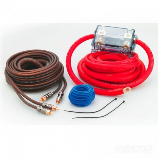 FOCAL POWER SYMMETRIC EK35 automobilio stiprintuvo laidų rinkinys