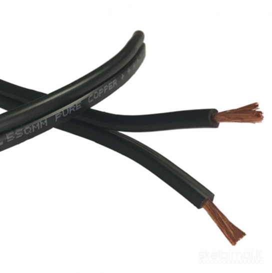 Garso kolonėlių arba garsiakalbių laidai Proson Crystal Smoke SC15 2x1.5mm² 