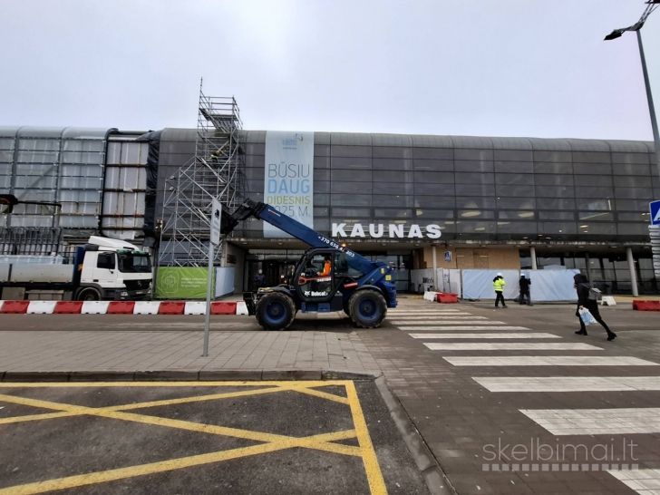 Teleskopinis krautuvas BOBCAT (MANITOU) nuoma - Technikos gidas