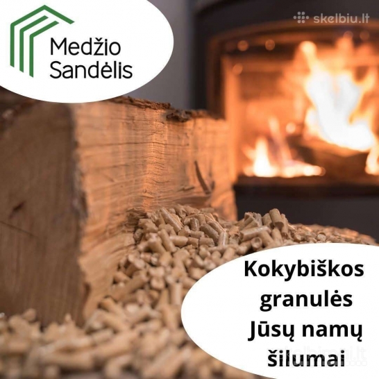 Mišrūs briketai ir granulės