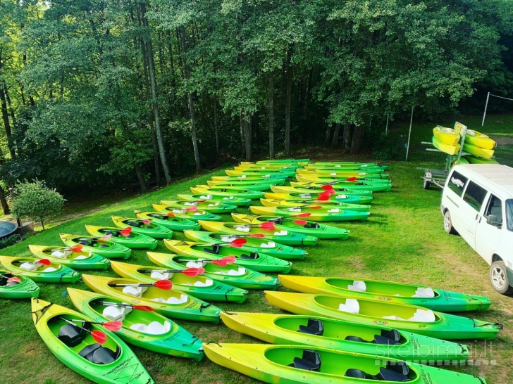 Baidarių nuoma, sodybos nuoma, stovyklavietė