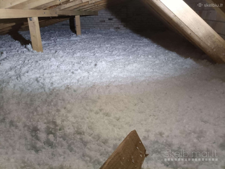 Šiltinimas biria vata,eko vata