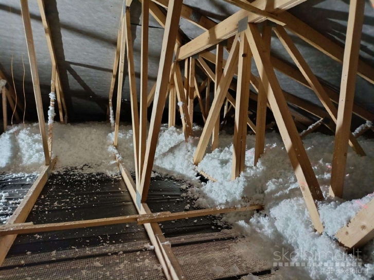 Šiltinimas biria vata,eko vata