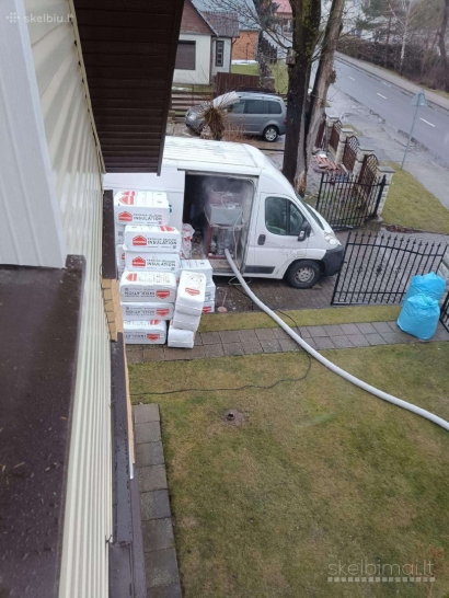 Šiltinimas biria vata,eko vata