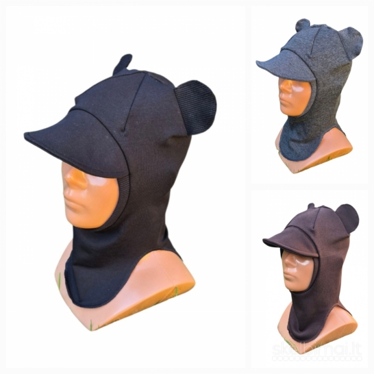 Vaikiškos kepurės - šalmukai www.lvashop.lt